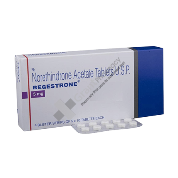 Aygestin1.png Aygestin is the artificial version of progesterone that helps balance the hormone levels in adults to treat lack of periods and abnormal vaginal bleeding.