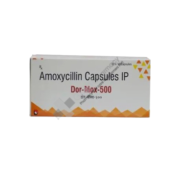 Amoxicillin, antibiotic dor-mox-500