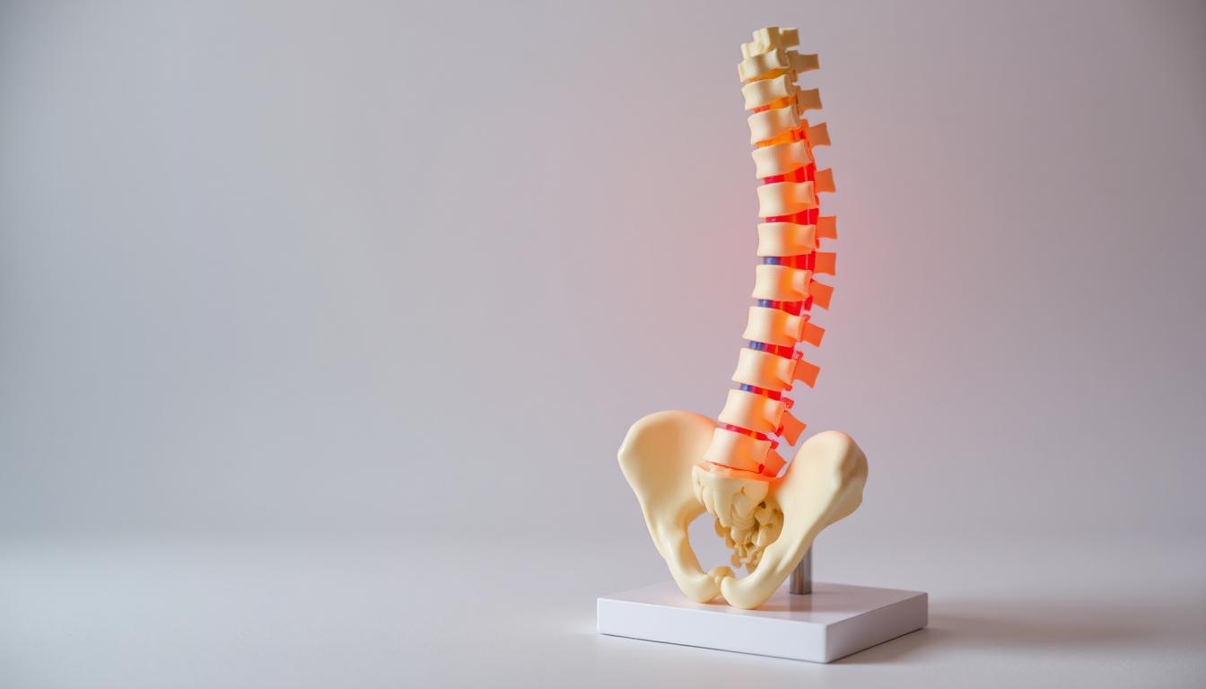 Person experiencing lower back arthritis pain